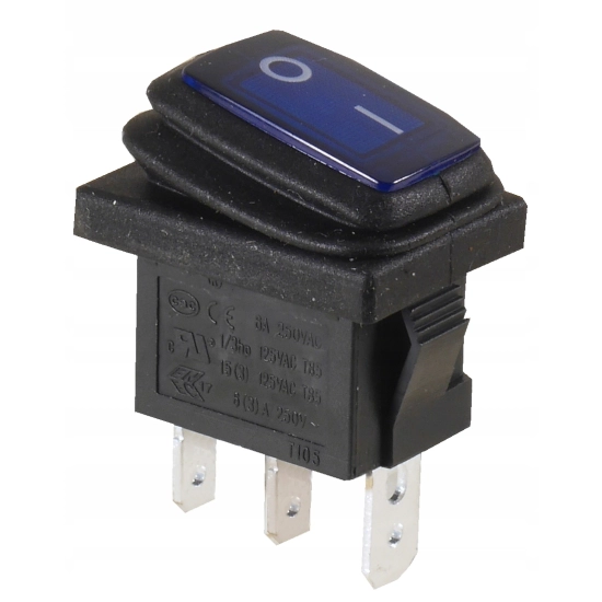 WŁĄCZNIK PRZEŁĄCZNIK HERMETYCZNY 12V IP65 BLUE PH3