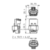 WIAZKA 3 PIN SICMA PEUGEOT CITROEN FIAT ZIELONA