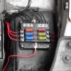 SKRZYNKA OPRAWA GNIAZDO BEZPIECZNIKOW GB-6 LED