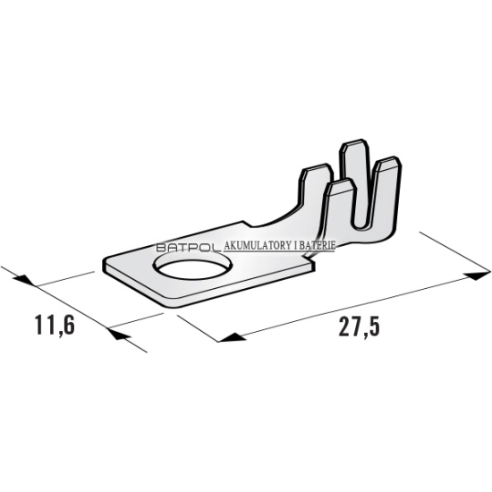KONEKTOR MIDIVAL M5 4-6 MM2 OPRAWA GNIAZDO PIN