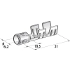KONEKTOR 6,2 MM SWIECY ZAPLONOWEJ MTA PIN