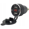 QUICK CHARGE 2xUSB QC 3.0 WOLTOMIERZ METAL DIN BMW