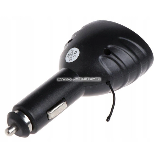 WOLTOMIERZ TERMOMETR ŁADOWARKA 2 x USB 2.1A 12/24V