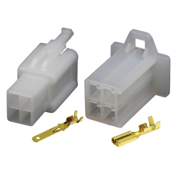 ZLACZE KOSTKA WTYK GNIAZDO MOTOCYKLOWE MTW 4 PIN