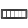 RAMKA PANEL ALUMINIUM CARLING PRZELACZNIK X6