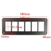 RAMKA PANEL ALUMINIUM CARLING PRZELACZNIK X6