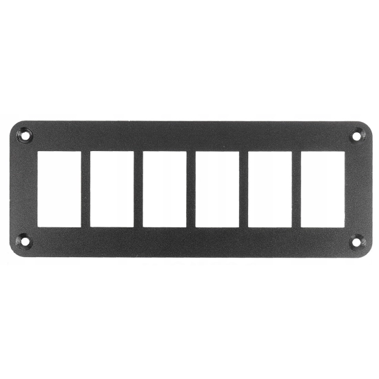 RAMKA PANEL ALUMINIUM CARLING PRZELACZNIK X6