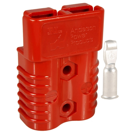 KOSTKA ZLACZE TYP ANDERSON AN350A 70mm2 CZERWONA