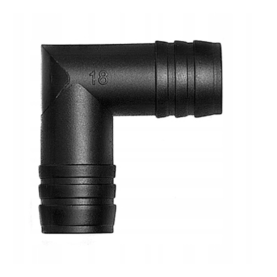 KOLANKO GAZU WODY 18MM PODCISNIENIA UNIWERSALNE