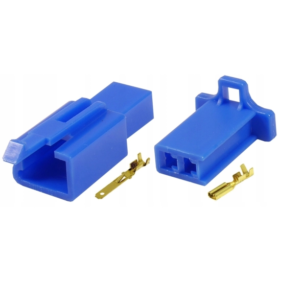 ZLACZE KOSTKA WTYK GNIAZDO MOTOCYKLOWE MTW 2PIN N