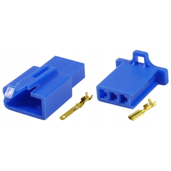 ZLACZE KOSTKA WTYK GNIAZDO MOTOCYKLOWE MTW 3PIN N