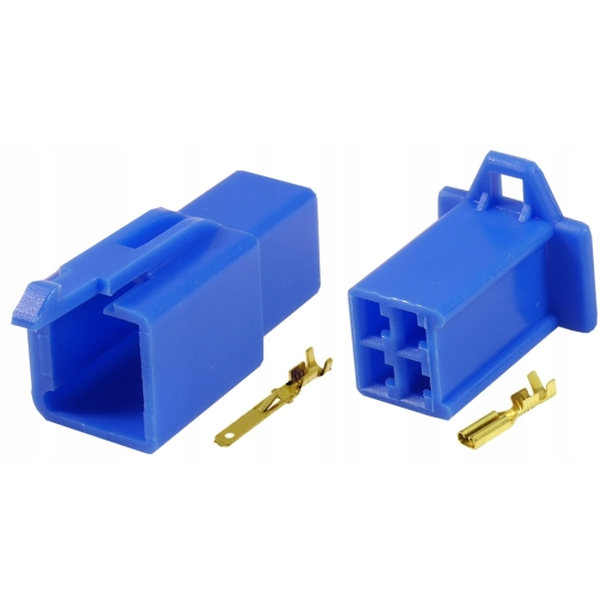 ZLACZE KOSTKA WTYK GNIAZDO MOTOCYKLOWE MTW 4PIN N