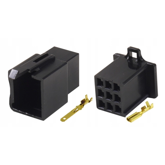 ZLACZE KOSTKA WTYK GNIAZDO MOTOCYKLOWE MTW 9PIN B