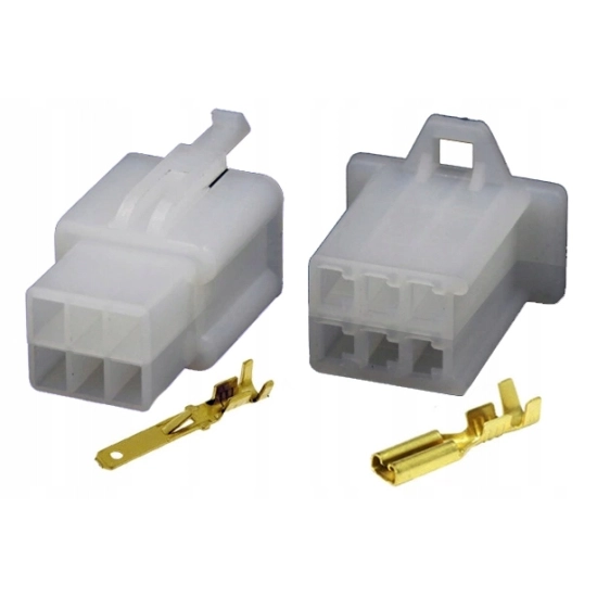 ZLACZE KOSTKA WTYK GNIAZDO MOTOCYKLOWE MTW 6PIN N