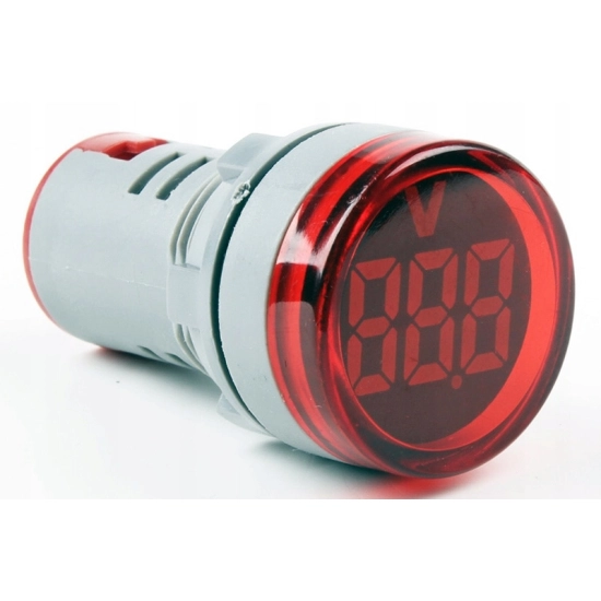 WOLTOMIERZ AC 20-500V LED 22mm MIERNIK C