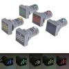 WOLTOMIERZ AC 20-500V LED 22mm MIERNIK KWADRAT Z