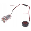 AMPEROMIERZ 100A LED 22mm MIERNIK WSKAŹNIK C