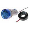 AMPEROMIERZ 100A LED 22mm MIERNIK WSKAŹNIK N