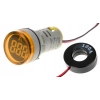 AMPEROMIERZ 100A LED 22mm MIERNIK WSKAŹNIK Ż