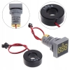 AMPEROMIERZ 100A LED 22mm MIERNIK KWADRAT Z