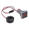 AMPEROMIERZ 100A LED 22mm MIERNIK KWADRAT C