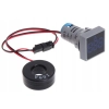 AMPEROMIERZ 100A LED 22mm MIERNIK KWADRAT N