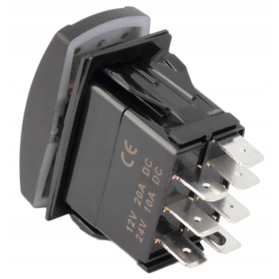 CARLING 12V 20A PRZELACZNIK 3 POZYCYJNY IP68 P
