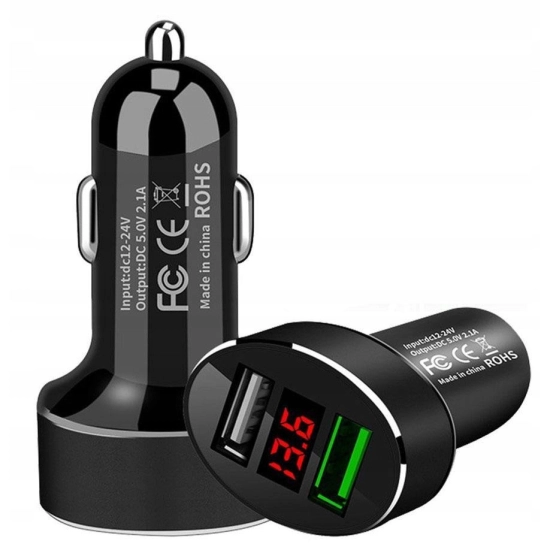 ŁADOWARKA USB QUICK CHARGE 3.0 USB 2.4A WOLTOMIERZ