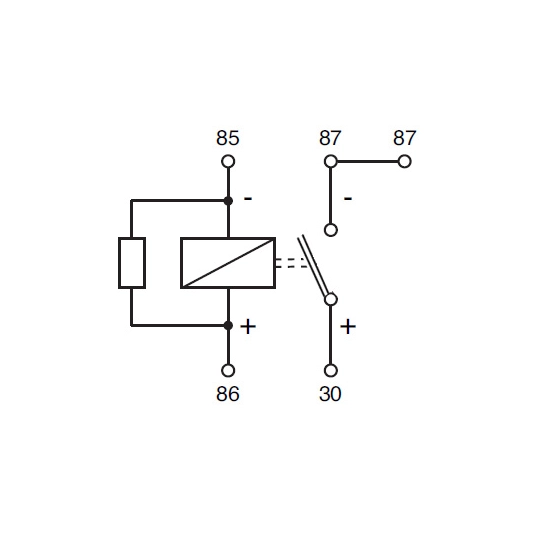 PRZEKAZNIK SAMOCHODOWY MAH-4141 12V 30A OFF/ON