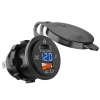 USB QUICK CHARGE 3,0 + TYP C GNIAZDO WOLTOMIERZ N