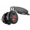 USB QUICK CHARGE 3,0 + TYP C GNIAZDO WOLTOMIERZ C