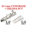 KONEKTOR MESKI FI 4 OKRAGLY 0,3-1,5+OSLONA 10 SZT