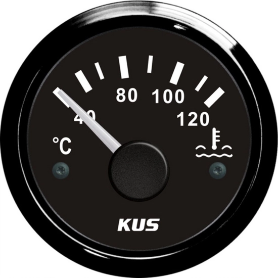 WSKAZNIK KUS 52MM TEMPERATURA WODY ZEGAR METAL