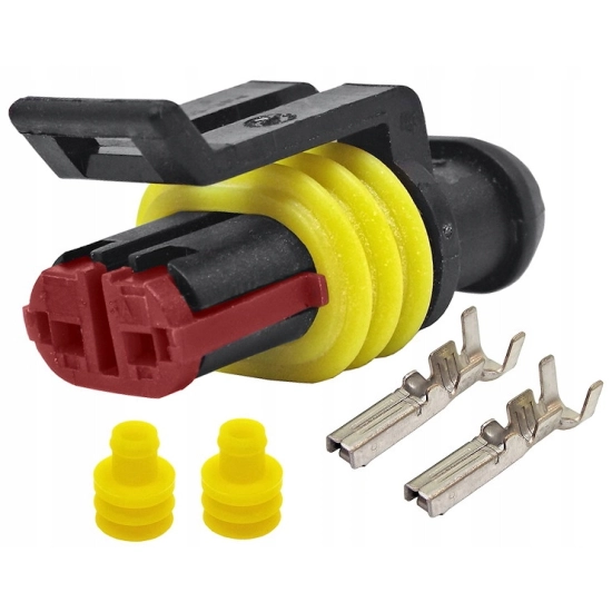 WTYK SUPERSEAL ZŁĄCZE HERMETYCZNE AMP TYCO 2 PIN
