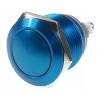 PRZYCISK WANDALOODPORNY 19mm CHWILOWY 2A/250V NIEB