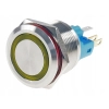PRZYCISK WANDALOODPORNY 22mm CHWILOWY 2A/250V Ż