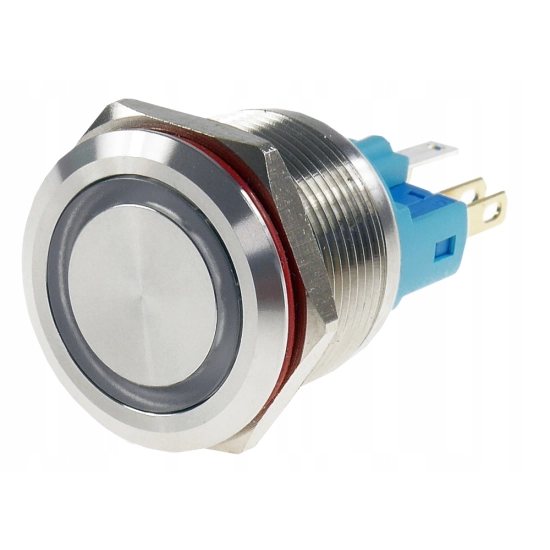 PRZYCISK WANDALOODPORNY 22mm STABILNY 2A/250V B