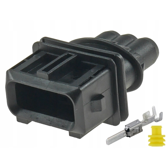 WTYK JPT 3 PIN VW FIAT OPEL GNIAZDO MESKI