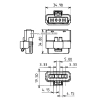 WTYK ZLACZE 6 PIN SICMA PEUGEOT CITROEN FIAT S