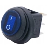 WŁĄCZNIK PRZEŁĄCZNIK HERMETYCZNY 12V IP65 BLUE