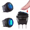WŁĄCZNIK PRZEŁĄCZNIK HERMETYCZNY 12V IP65 BLUE