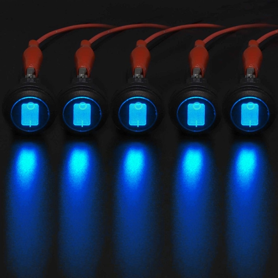 WŁĄCZNIK PRZEŁĄCZNIK HERMETYCZNY 12V IP65 BLUE