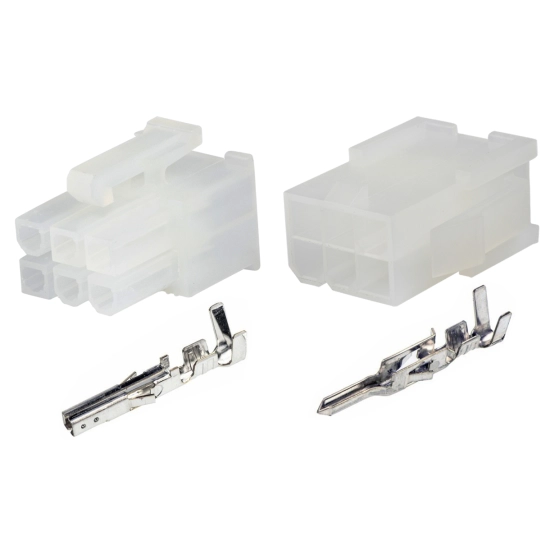 MOLEX MX MINI-FIT KOSTKA WTYK ZLACZE OM-6 PIN-6