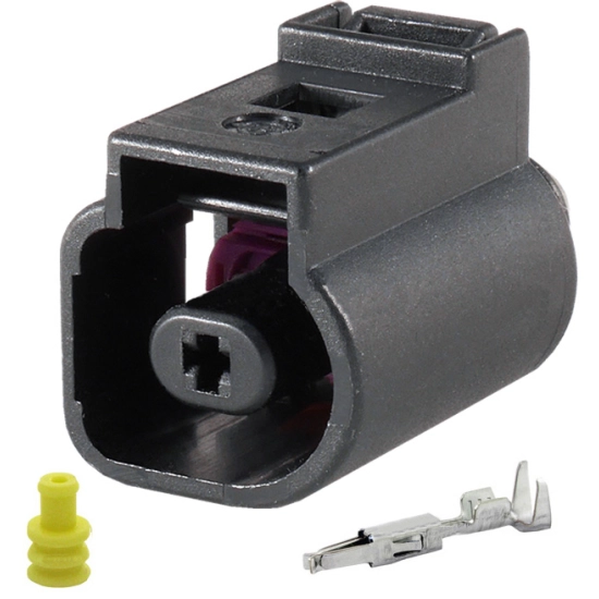 1J0973701 KOSTKA 1 PIN ZŁĄCZE WTYK GNIAZDO VW 1,5