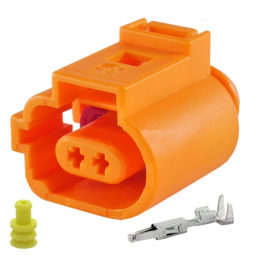 1J0973702C KOSTKA 2 PIN ZŁĄCZE WTYK GNIAZDO VW 1,5