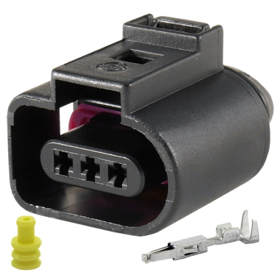 1J0973703 KOSTKA 3 PIN ZŁĄCZE WTYK GNIAZDO VW 1,5