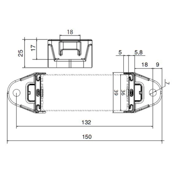 MOCOWANIE ŁĄCZNIK MODUŁ MODUŁU MTA 0101580 NOGA