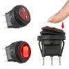 WŁĄCZNIK PRZEŁĄCZNIK HERMETYCZNY 12V IP65 RED