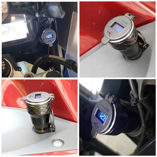 QUICK CHARGE 2xUSB QC 3.0 WOLTOMIERZ METAL DIN BMW
