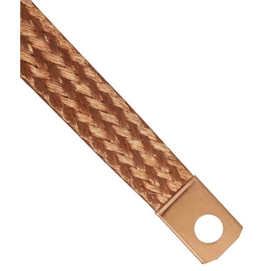PLECIONKA PRZEWOD KABEL MASY MASOWY 31CM MIEDZIANY